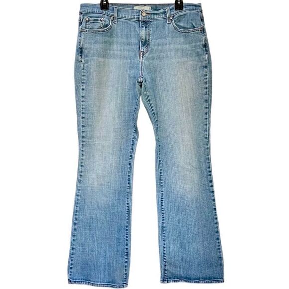 Levi’s 515 Bootcut Jeans in Light Blue Wash Women’s 14 - Picture 2 of 10